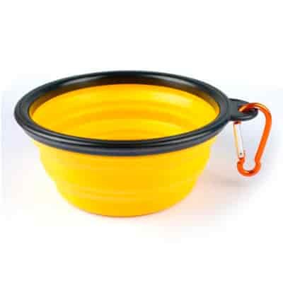Collapsible dog bowl