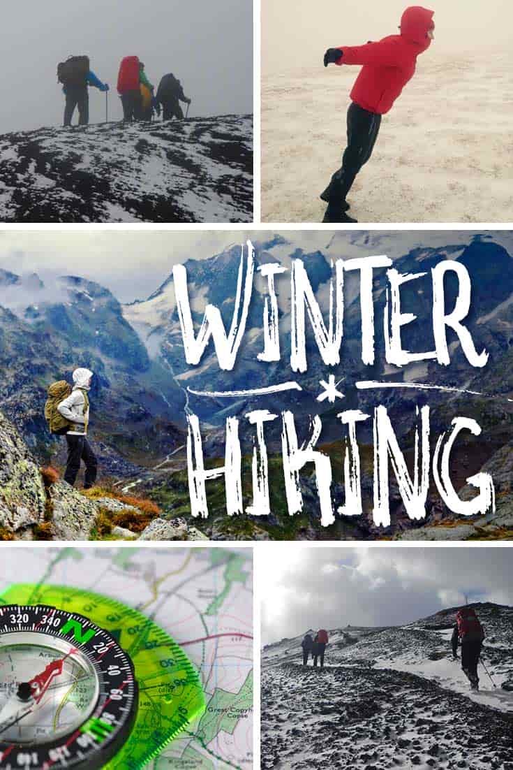 winter hiking