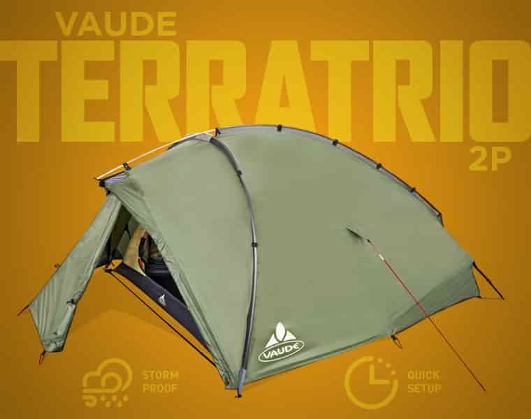 Vaude Terratrio 2P backpacking tent