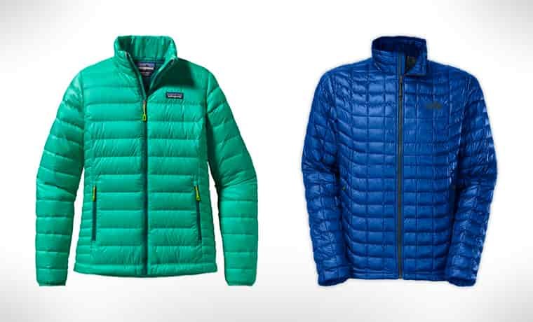 Down versus synthetic