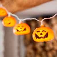 Pumpkin fairy lights