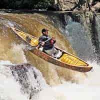 Whitewater canoe