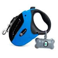Extendable dog leash for backpacking