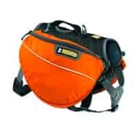 Ruffwear dog pack for backpacking
