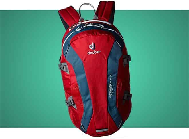 Red Deuter SpeedLite 20 snowsports daypack