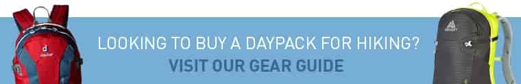 Hiking daypacks gear guide