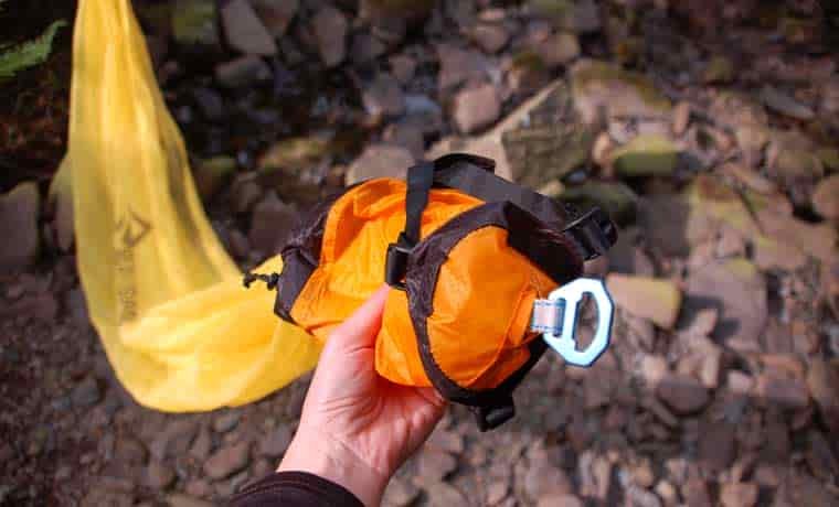 Ultralight hammock stuff sack