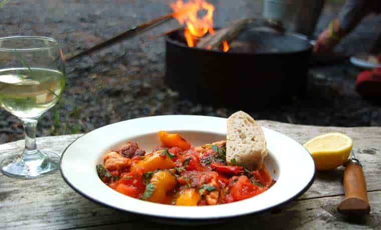 Campfire food