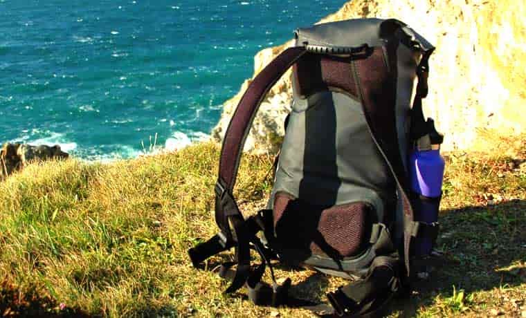 Back panel pf bag