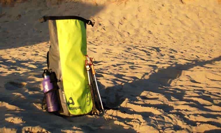 Bag at the beach