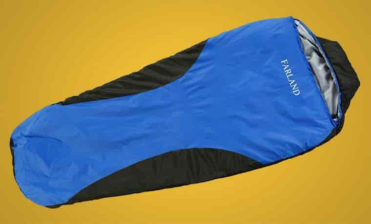Different types of sleeping bags