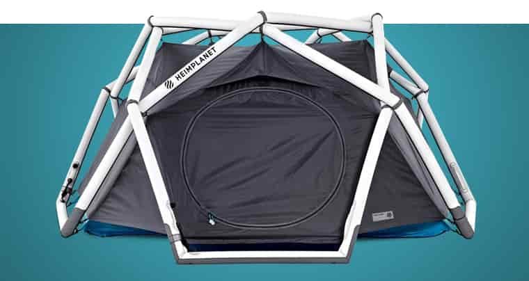 Inflatable tent