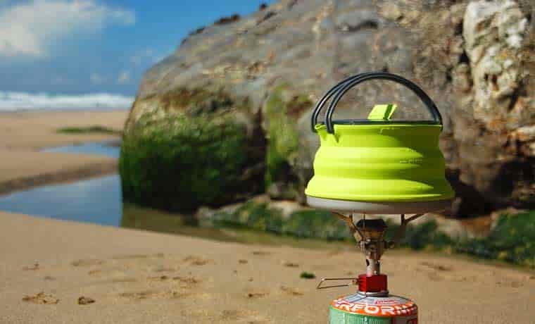 Kettle on stove