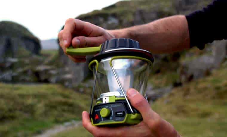 Lantern hand crank