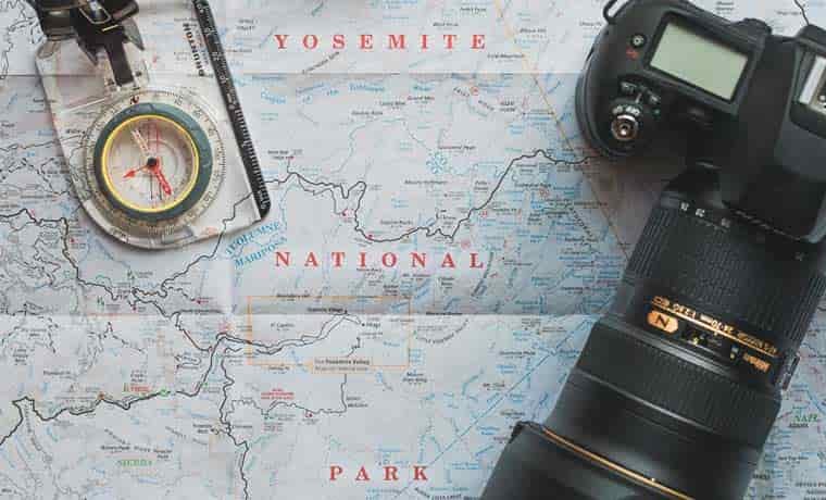 Map and compass