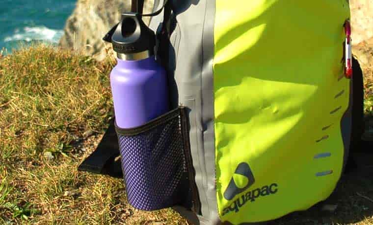 Side pocket on bag