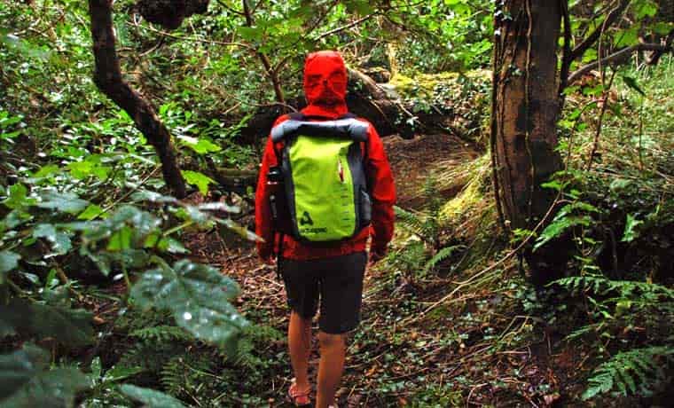 Walking in the rain with Aquapac