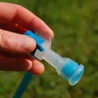 On off valve of water bladder