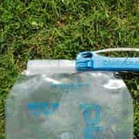 Zip lock top