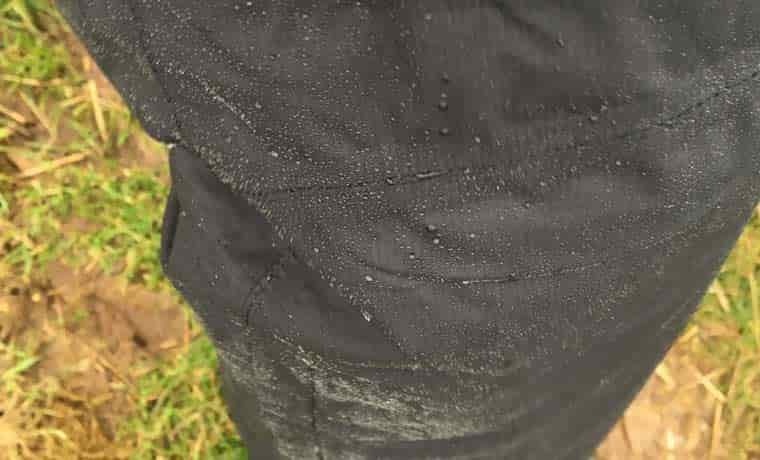 Fabric of waterproof pants