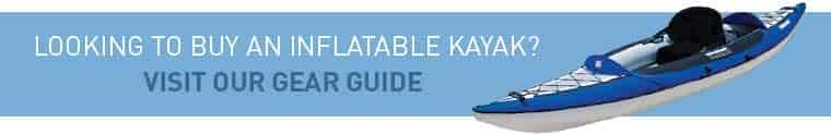 Inflatable kayak banner