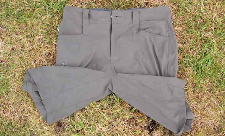 Crotch of shorts