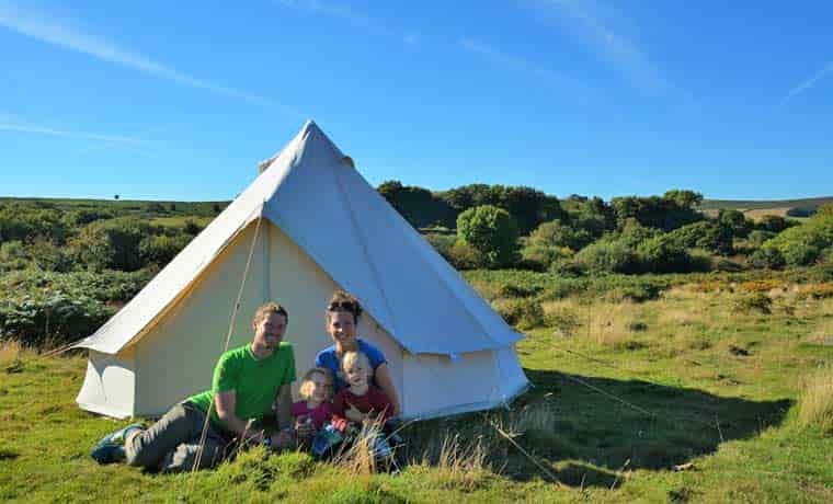 Family camping