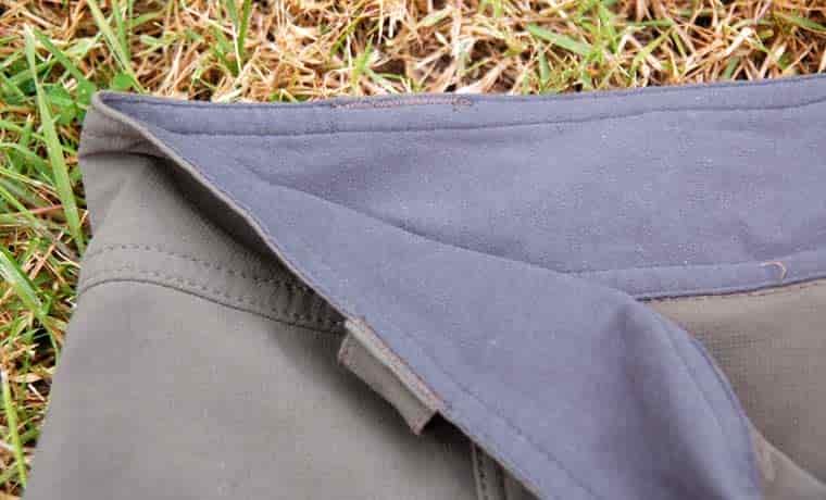 Waistband of shorts