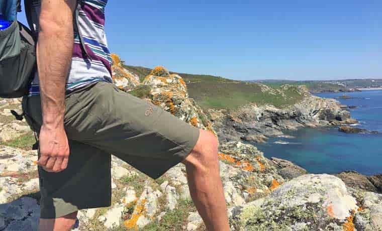 Walking on the coast