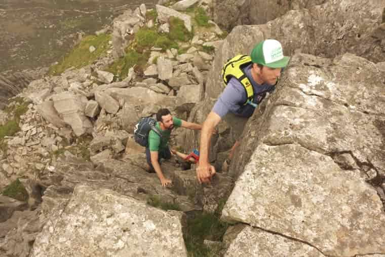 Scrambling on Tryfan