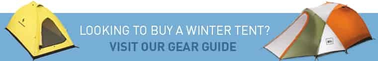 winter tents gear guide