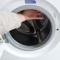 Checking washing machine