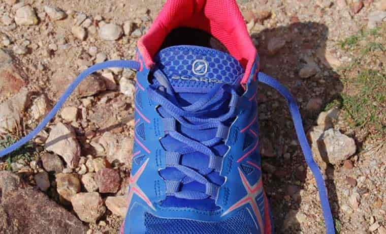Laces of trainers