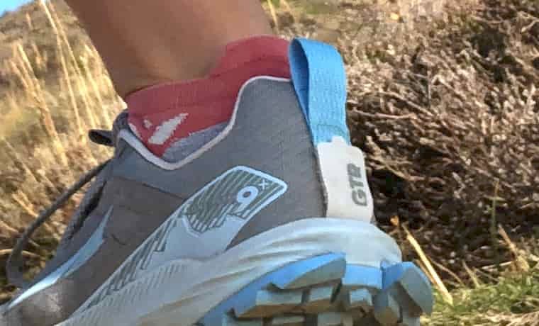 Heel of shoe