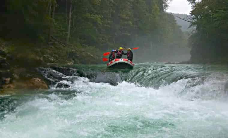 River rafting