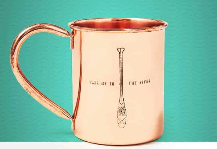Take Me to the River Copper Mug