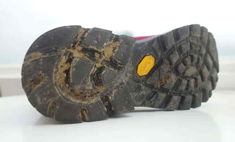 Sole of boot