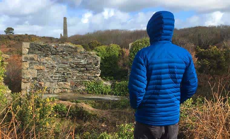 Man wearing jacket