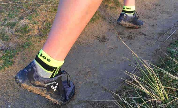 Running in barefoot shoes