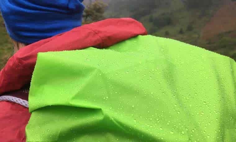 Backpack rain cover