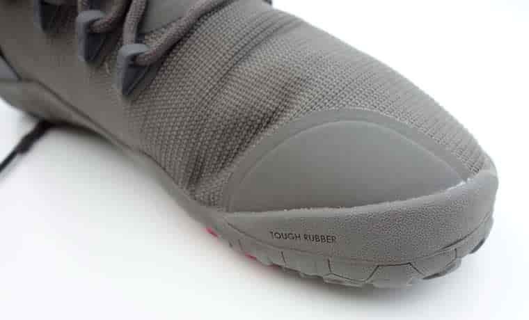 Toe of boot
