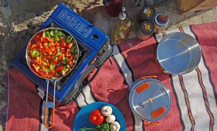 Camping meal