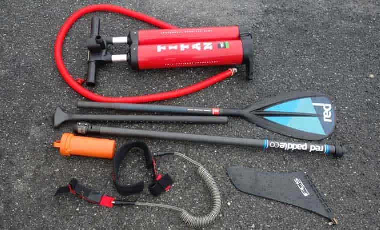 Paddle boarding accessories