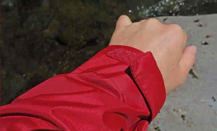 Cuff of jacket