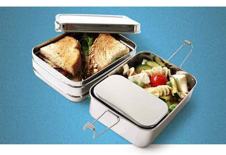 ECOlunchbox Three-In-One Classic Lunch Box
