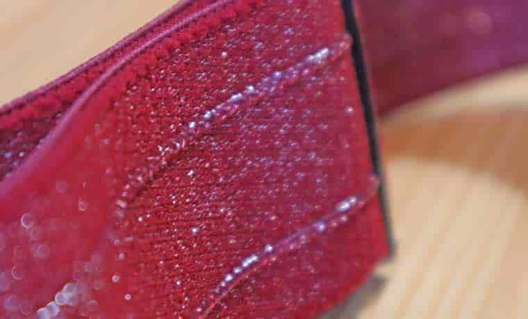 Inside of goggle strap