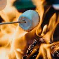 Roasting marshmallow