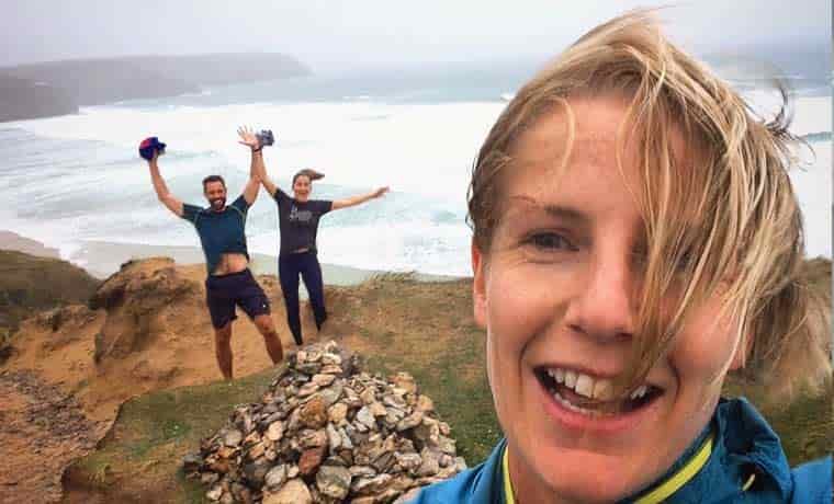 Running in windy weather