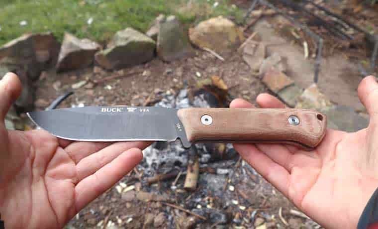 Whittling with a knife