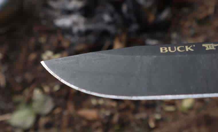 Point of knife
